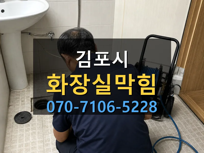 김포시 화장실막힘 싹쓰리배관