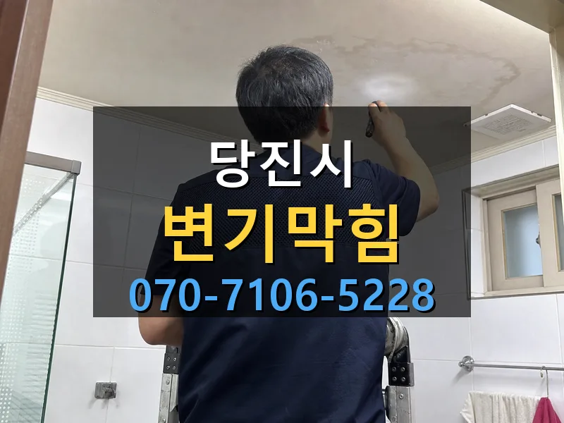 당진시 변기막힘 싹쓰리배관