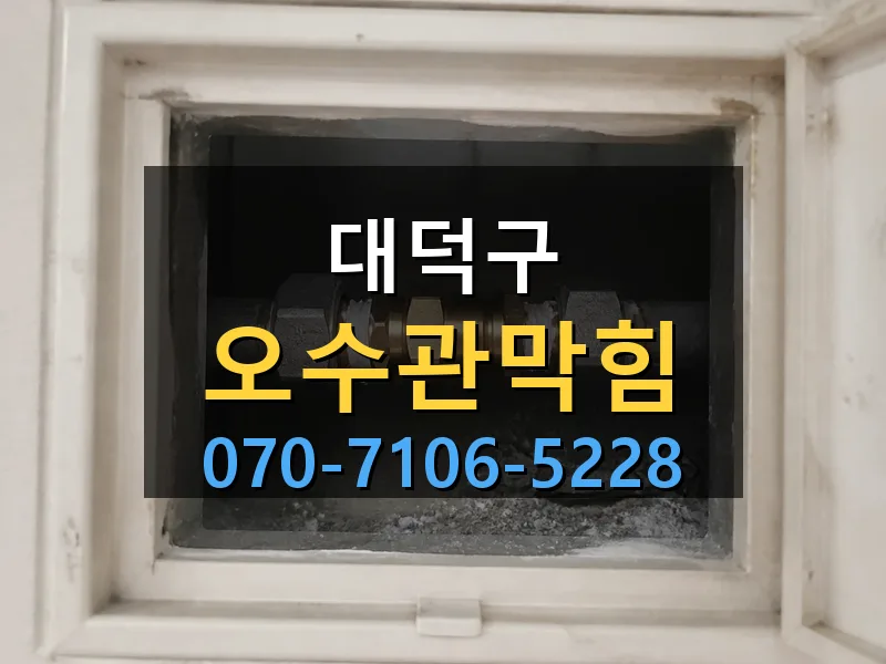 대덕구 오수관막힘 싹쓰리배관