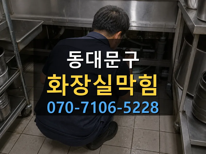 동대문구 화장실막힘 싹쓰리배관