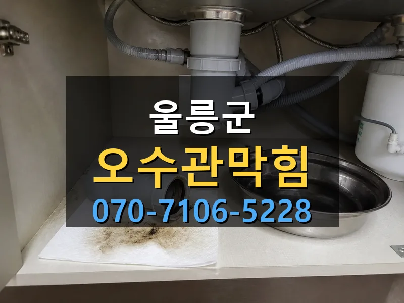 울릉군 오수관막힘 싹쓰리배관