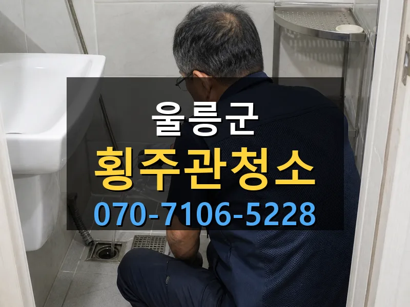 울릉군 횡주관청소 싹쓰리배관